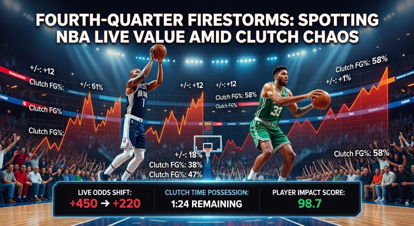 Close-up of an NBA referee calling a foul in the final seconds, highlighting the foul-heavy nature of fourth quarters that drives betting volatility