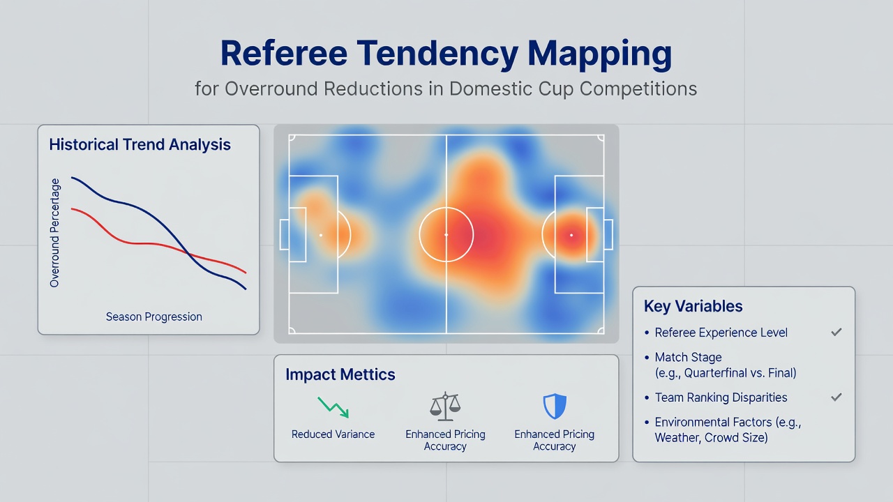 Data dashboard displaying referee card and penalty statistics for cup competitions